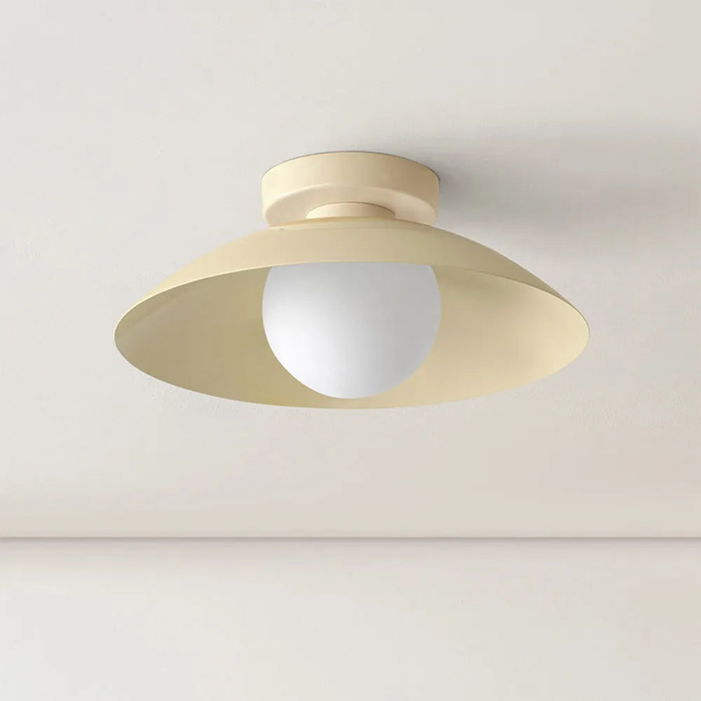 Round Metal Ceiling Fixture for Modern Minimalist Spaces | Bravonex ...